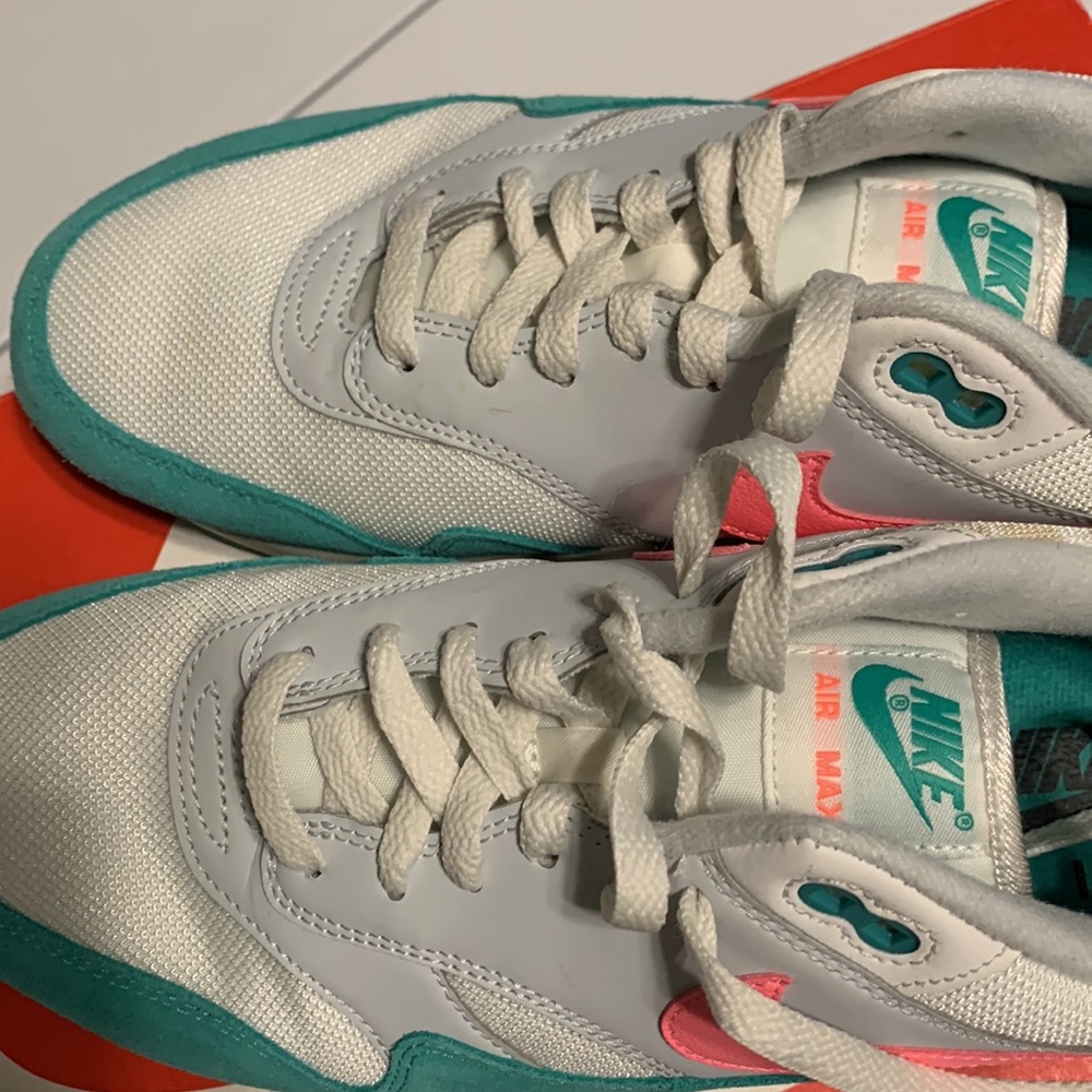 π Used Rare Mens Nike Air Max 1 AkA watermelons - Picture 6 of 16